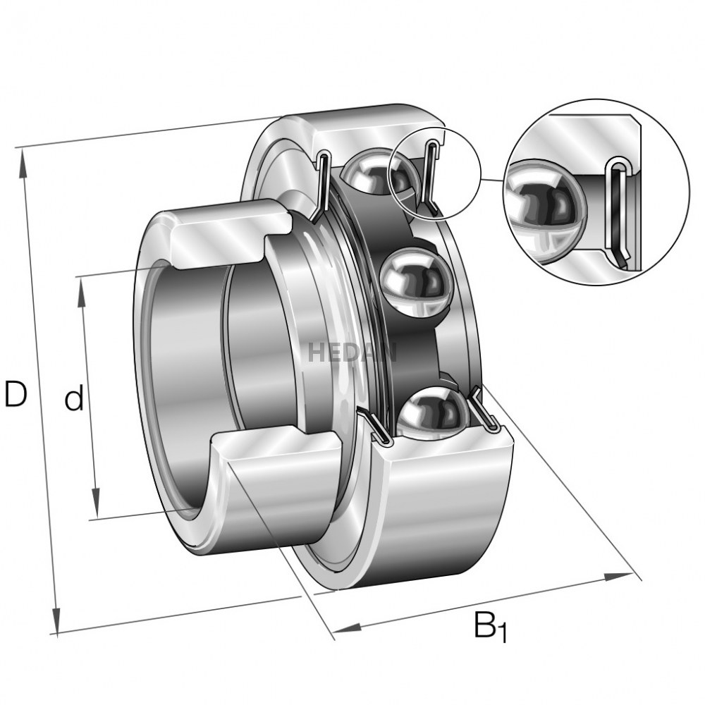 RAE45-XL-NPP-FA106 - INA - Bearing