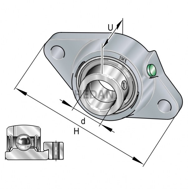 PCJT30XLN INA Plummer block housing unit