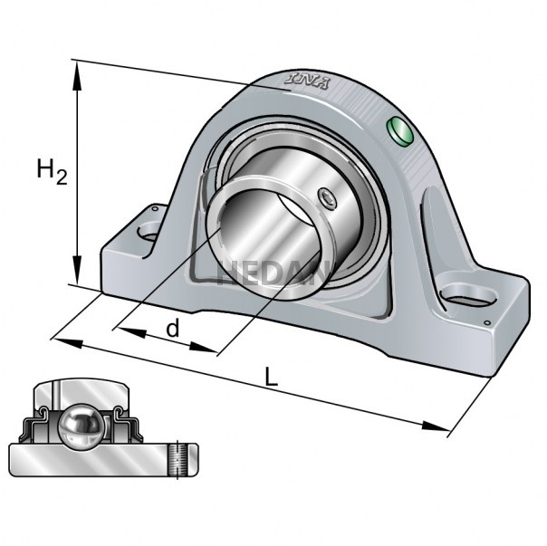 RASEY80XLI INA Plummer block housing unit
