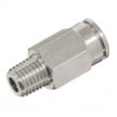 ARCALUB-X.TUBEFIT-G1/8-SAT188G - Connector straight for lubricator, inch thread 