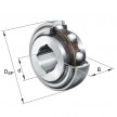 GVK100-208-KTT-B-AS2/V - INA - Self-aligning deep groove ball bearing 
