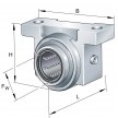 KGB20-PP-AS - INA - Linear ball bearing and housing unit 