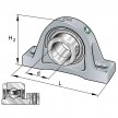 PASE17-XL - INA - Plummer block housing unit 