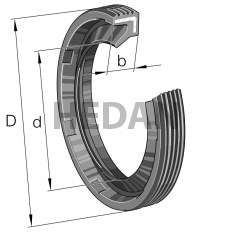 G16X24X3-C - INA - Sealing ring