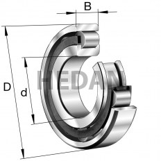 N212-E-XL-M1-C3 - FAG - Łożysko