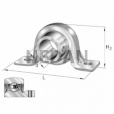 PBY17-XL - INA - Zespół łożyskowy
