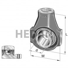 PHEY25-XL - INA - Zespół łożyskowy