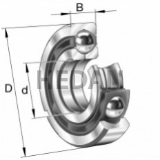 QJ1064-N2-MPA-C3 - FAG - Łożysko