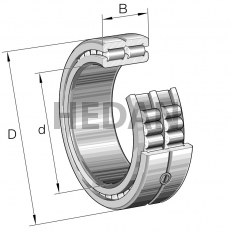 SL014848-A - INA - Łożysko walcowe
