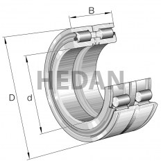SL045011-PP - INA - Łożysko walcowe