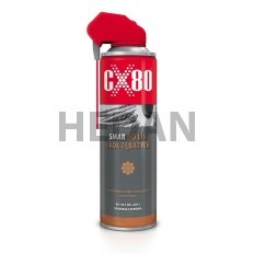 CX80- GREASE FOR STEEL ROPES AND TOOTHED WHEELS- 500ml- DUOSPRAY