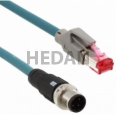 SMART-CHECK.CABLE-ETH-P-M12-RJ45-5M - Connection cable